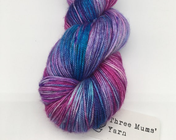 Aurora - hand-dyed, variegated merino cashmere silk yarn - 100g (400m)