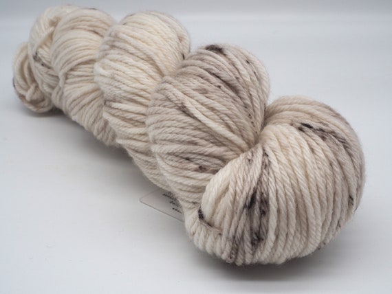 Mushroom hand-dyed superwash DK (8 ply) merino yarn - 100g (225m)