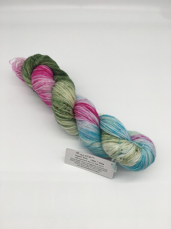 Macaron - hand-dyed super sock yarn - 100g