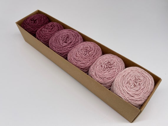 Miss Marple - mini skein set - hand-dyed super sock yarn - 6 x 33g mini balls, 200g total