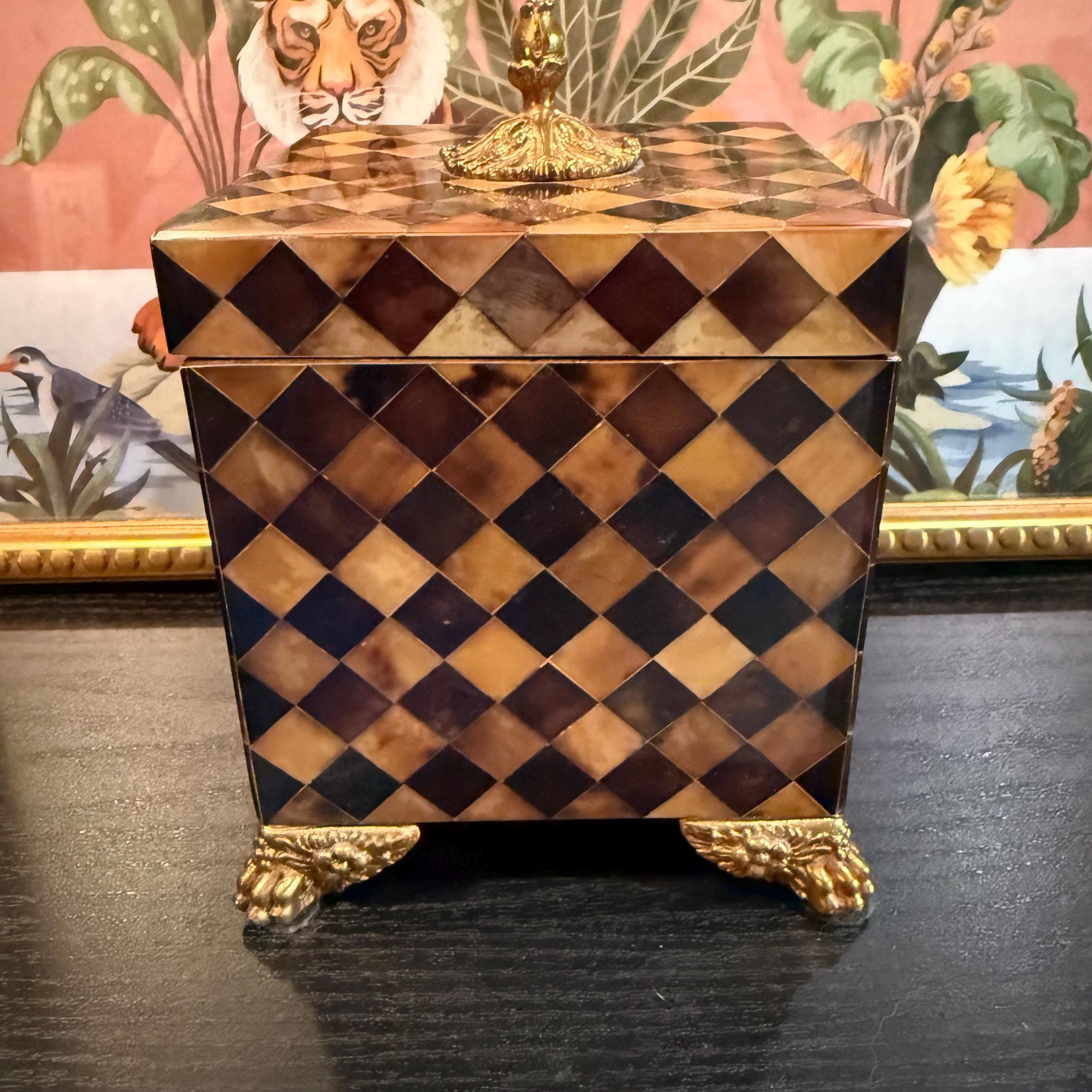 Penshell Box Maitland Smith Harlequin Penshell Box - Etsy