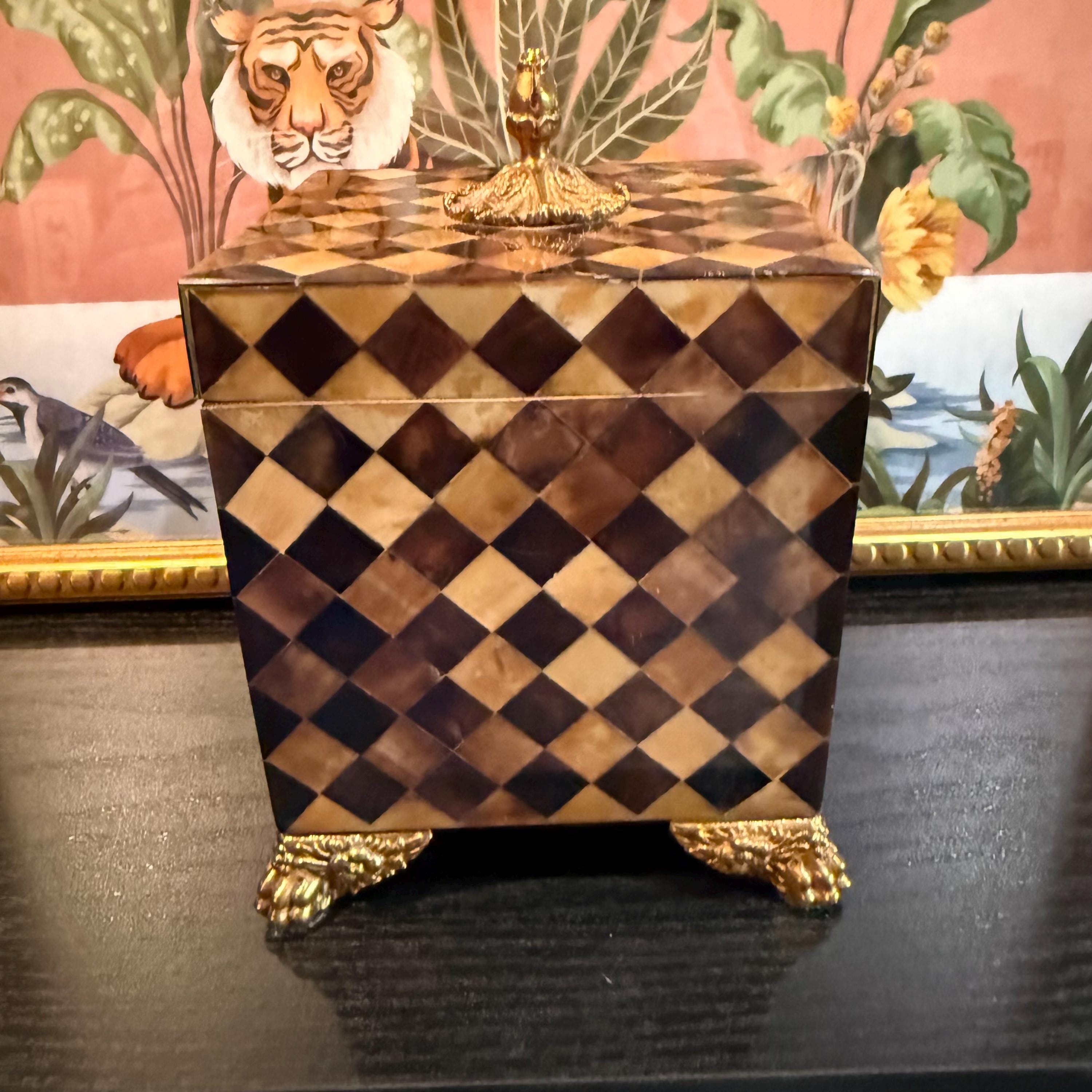 Penshell Box Maitland Smith Harlequin Penshell Box - Etsy