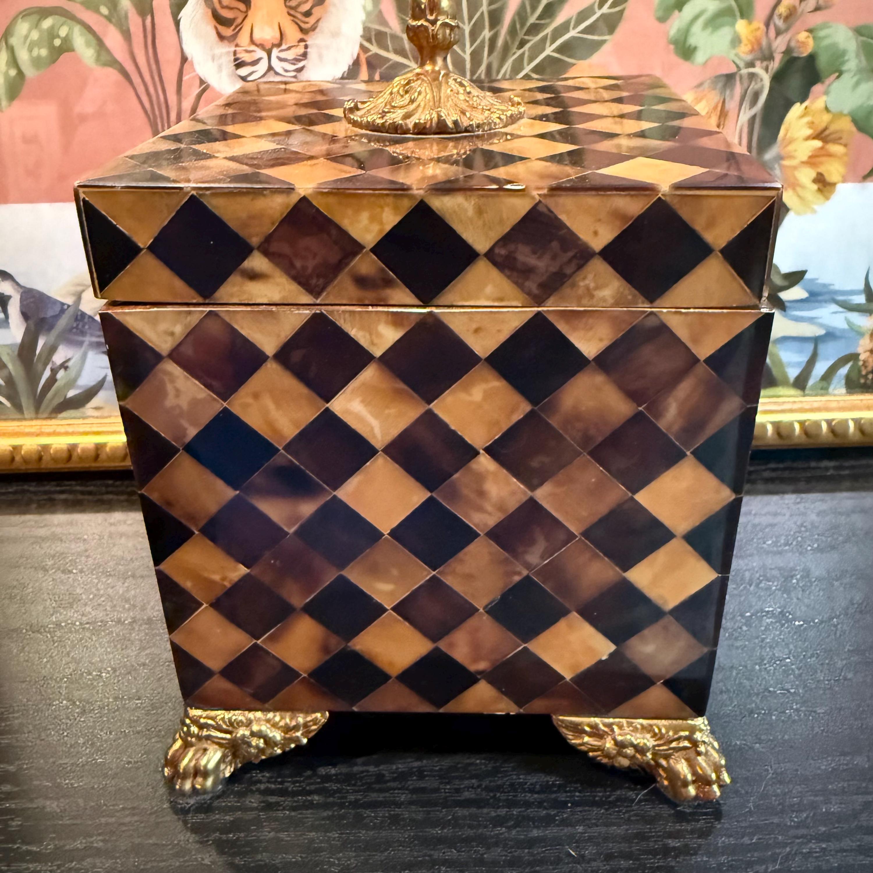 Penshell Box Maitland Smith Harlequin Penshell Box - Etsy