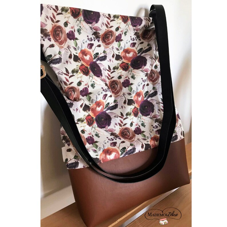 chic flowers plum handbag hand bag BOHO vegan crossbody bohemian floral vintage Flower purse bag
