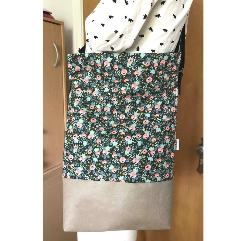 crossbody summer vegan colorful beach roses handbag cabas bag bag hand bag Flower purse red tote bag