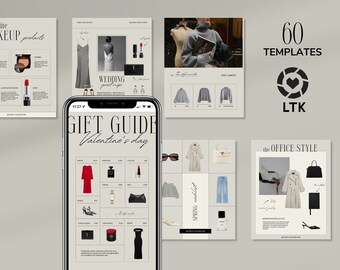 LTK Instagram Canva Template: Fashion Gift Guide (Digital Download)
