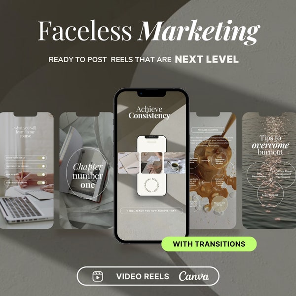 Faceless instagram video reels | Marketing instagram reels templates | Instagram Reels | Video Reels | Social Media reels | Reel Templates