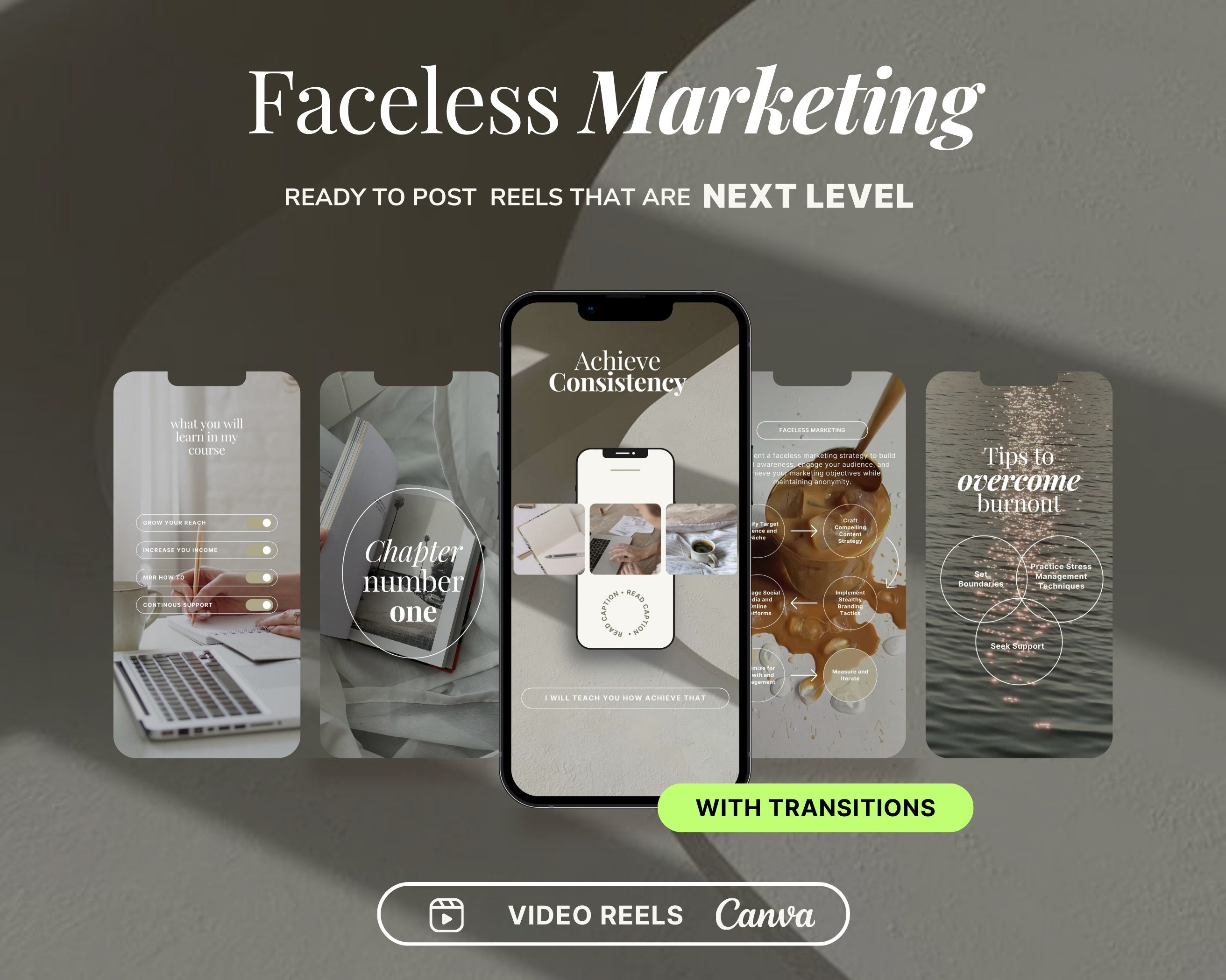 Faceless instagram video reels | Marketing instagram reels templates | Instagram Reels | Video Reels | Social Media reels | Reel Templates