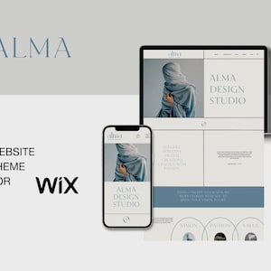 WIX Store Template | Website Design for Commerce | WIX Modern Theme | Wix Templates | Minimal Store Themes | Website