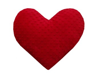 large heart pillow