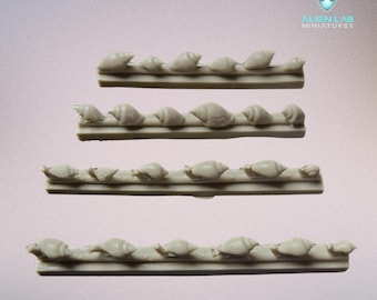 Resin Snail Miniatures – RPG Scatter Terrain for Tabletop Dioramas and Wargames