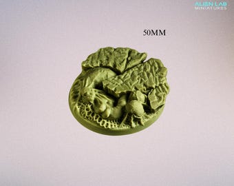 Aliens Resin Rundbasis 50 mm - Tabletop Wargaming Gelände