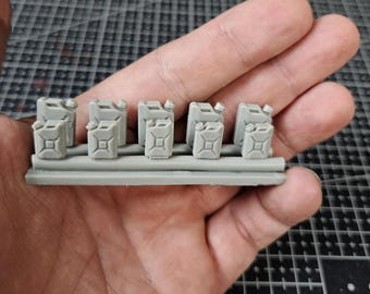 Resin-brandstofbusset – 28 mm Wargame-terrein, scifi-verstrooiingsaccessoires