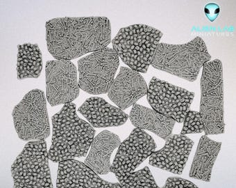 Resin Skulls Basing Kit: Wargaming Miniature Terrain