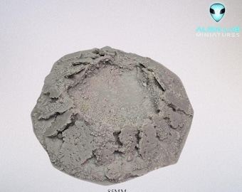 Resin Crater Terrain – Small Impact Blast Scenery for Tabletop Wargames, RPG & Dioramas