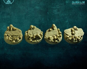 Resin Schädel: 32 mm War-Gaming Terrain