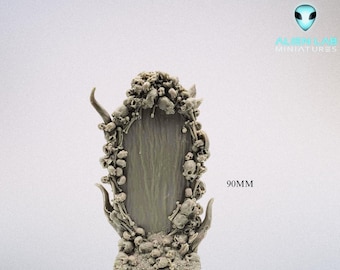 Bone Portal – Resin Fantasy Terrain for RPG & Wargaming (28–32mm Scale)