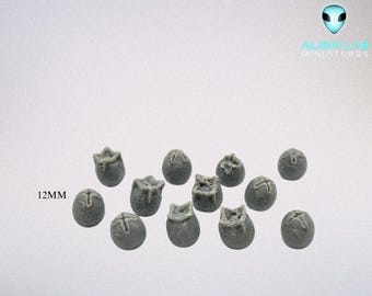 Resin Alien Eggs – Sci-Fi Scatter Terrain for Tabletop RPG and Wargames