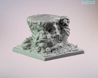 Harz : Quadratische 50 mm Miniaturbasen: Tabletop RPG, Wargaming Terrain