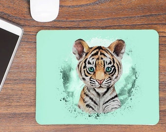 Mousepad mouse pad mouse pad with cute tiger mouse pad printed for the desk mouse pads animal mp65