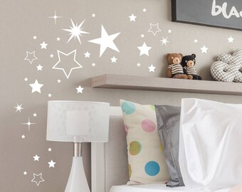 Wall Decal Stars 180 pieces M2030