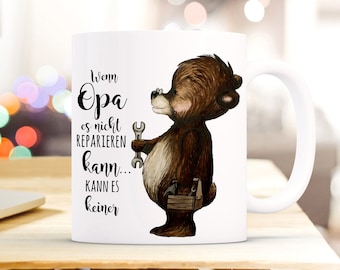 Kaffeebecher Tasse Geschenk für Opa Opi ts570