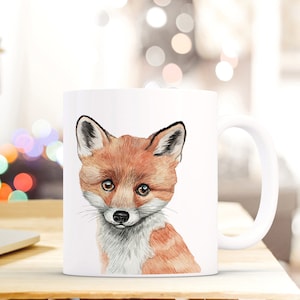 cup mug baby fox coffee mug ts741