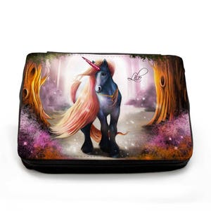 Federmappe Federtasche Einhorn mit Wunschnamen FM62