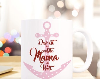 Kaffeebecher Tasse coolste Mama der Welt ts563