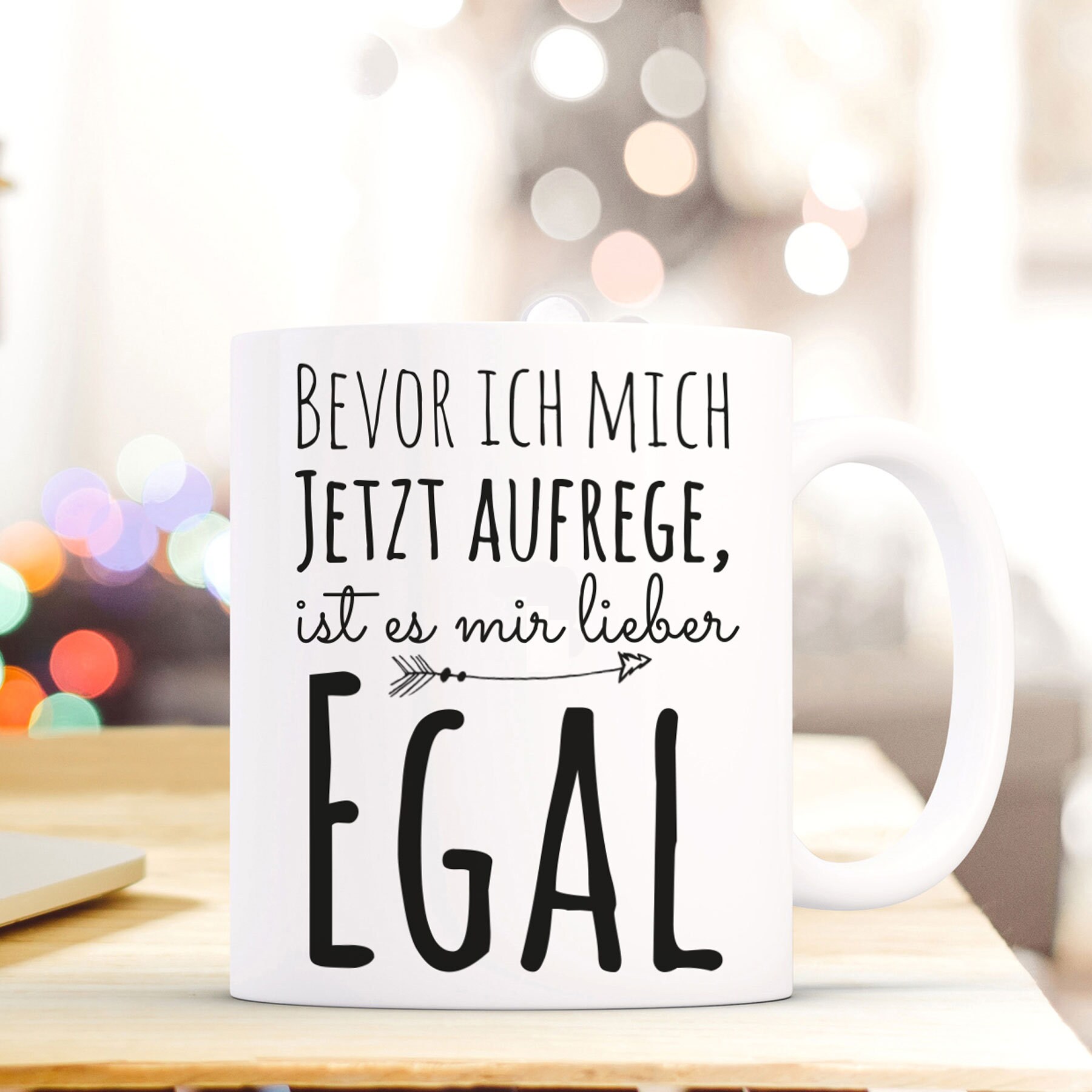 Kaffeebecher Tasse Kaffee Spruch lieber Egal ts521 Etsy