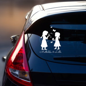 Car sticker rear window name princess queen princess snow snow M1872 image 1