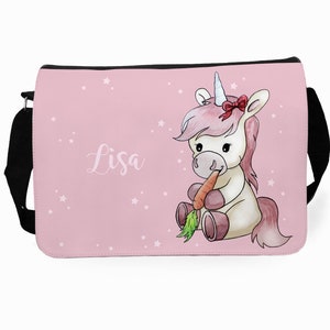 Shoulder bag school bag bag unicorn tsu35 image 1