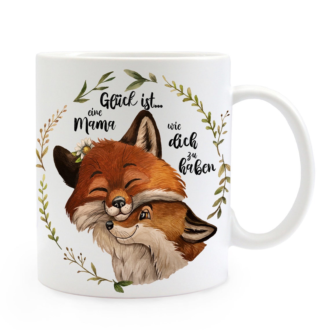 Balvi Fox Cup – Tasse Mit Fuchsgesicht, 482 Ml, Keramik, Spülmaschinenfest