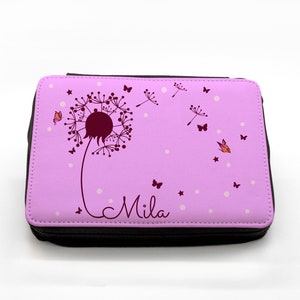 Etui paardenbloem etui met naam fm033
