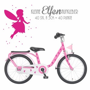 Fahrrad Aufkleber Set Elfen 80st Feen Punkte M1124 Bild 1