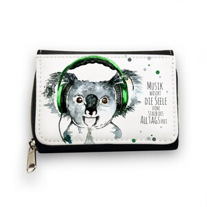 Wallet wallet with koala headphones gk60