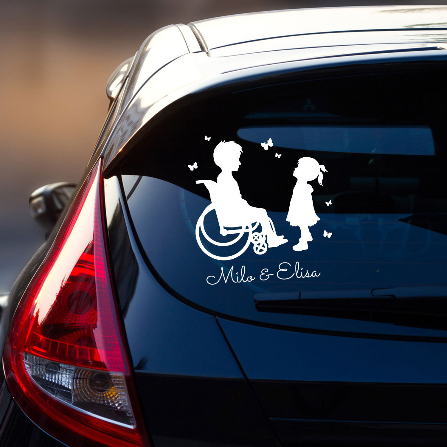 Rolli Wheelchair Rollstuhlfahrer Sticker - AVAMBA SHOP - die schönste
