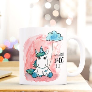 Geschenk Kaffee Tasse Einhorn du bist toll ts300 Bild 1