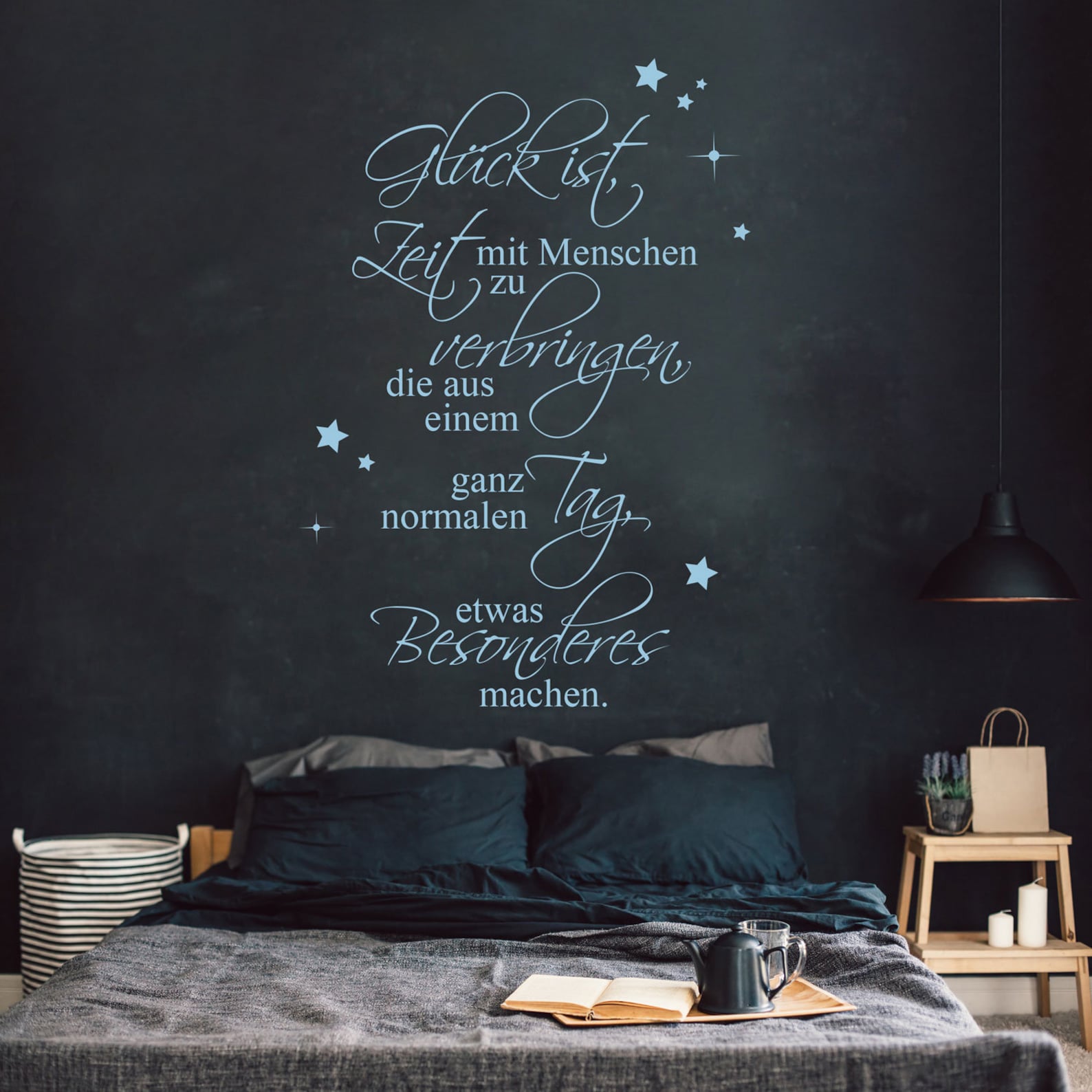 Wandtattoo Familie Aufkleber Zitat Spruch Glück ist Zeit Etsy.de