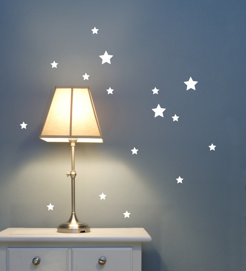 Wall tattoo stars starry sky stars set M1672 image 1