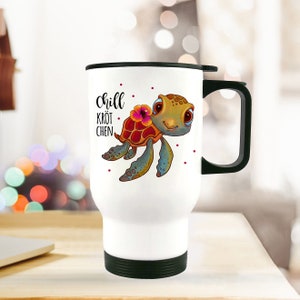 Thermo mug coffee to go mug turtle tb94