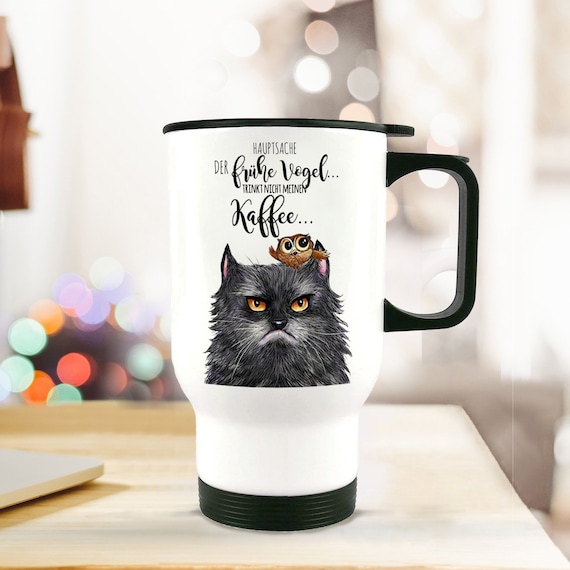 Taza termo taza gato madrugador café tb67 -  México