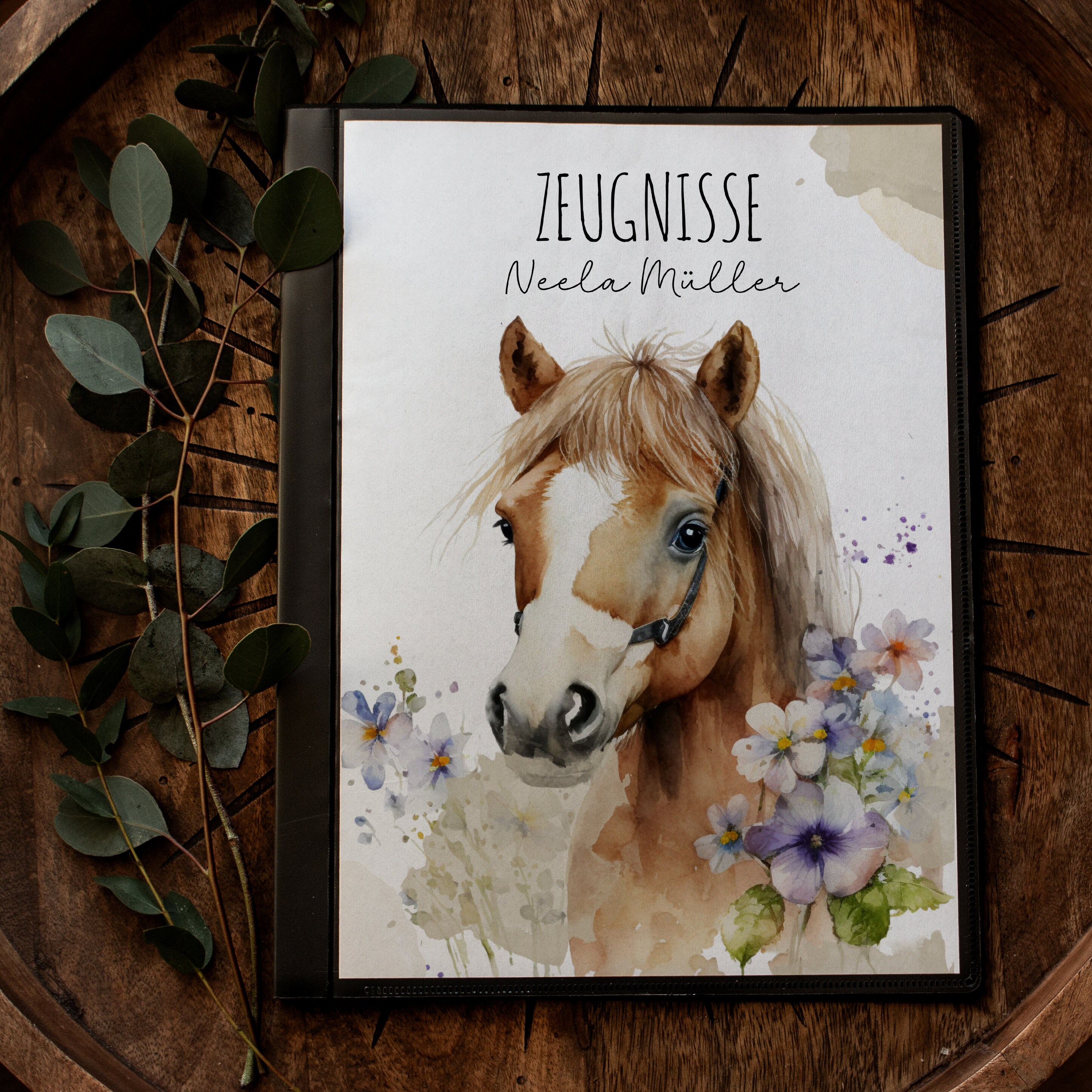 Zeugnismappe „Pferdemädchen Boho Pferdekopf gestickt auf Filz individuell personalisierbar ein tolles Geschenk zum Schulanfang/ 1. Zeugnis Zeugnismappe „Pferdemädchen Boho Pferdekopf gestickt auf Filz individuell personalisierbar ein tolles Geschenk zum Schulanfang/ 1. Zeugnis
