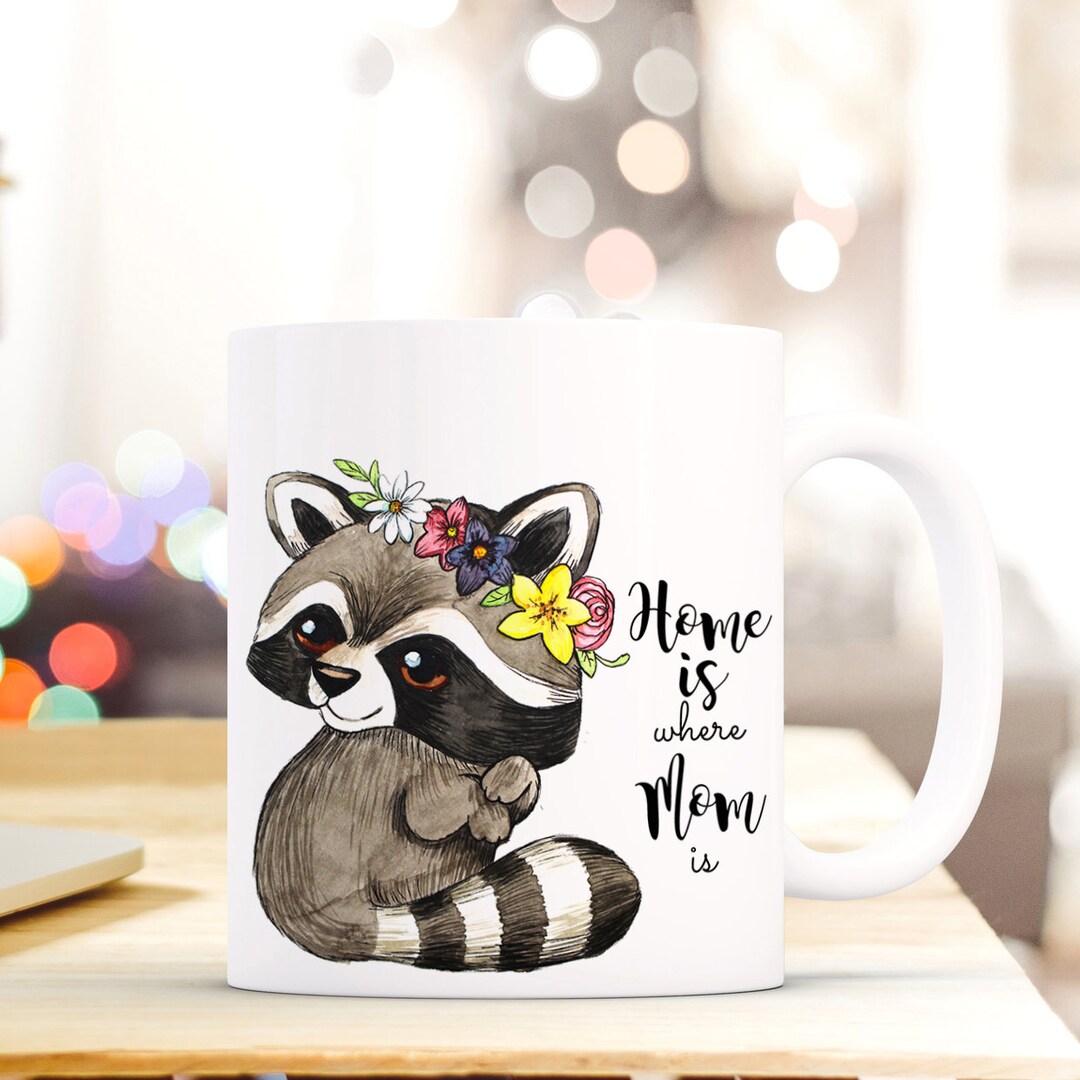 SpecialMe® Kaffeetasse „Keine Sorge Mama“ – Lustige Spruch-Tasse, Keramik, 325 Ml, Bordeaux Innen