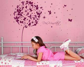 3D Schmetterlinge Blumen Wandtattoo Set - 12 Stück, Lila, Selbstklebend Für Wand & Fenster