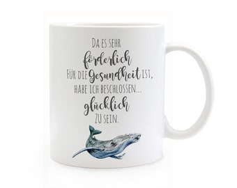 Gift cup be happy with whale ts324