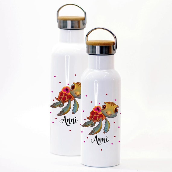 Borraccia In Alluminio Personalizzata Viola – Mondo Personalizzato - Foto 2