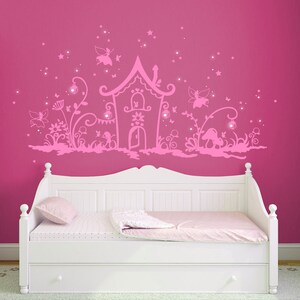 Wall sticker Elfenland fairies elves glowing stars M1239 image 3