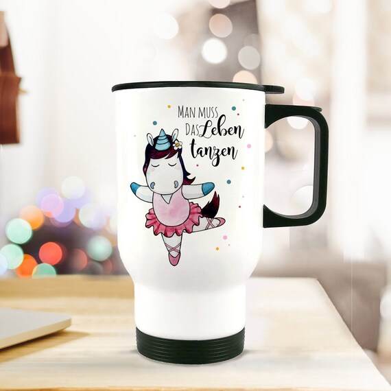 Thermo Mug Cup Unicorn Unicorn Dancing Tb64 Etsy UK