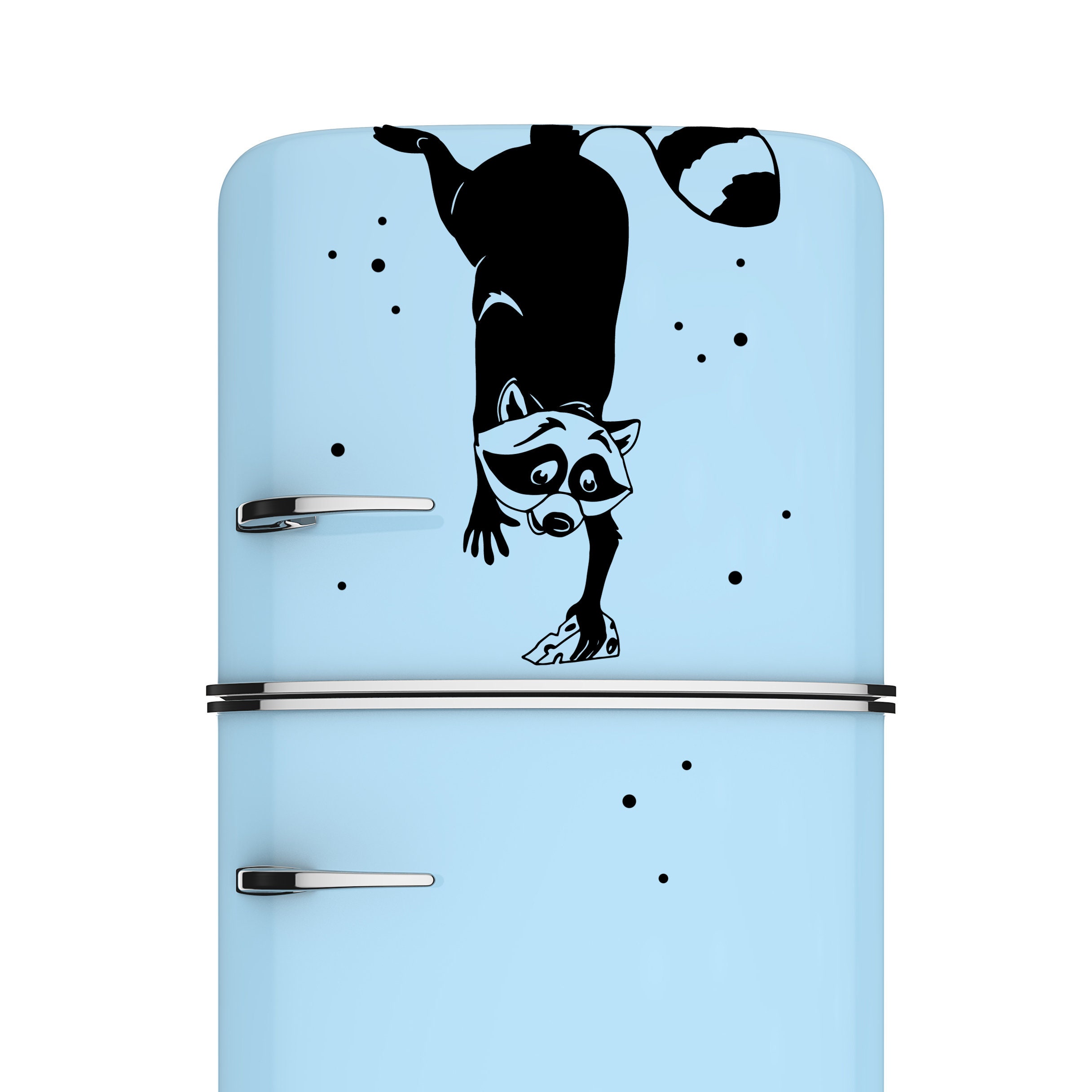 Kühlschrank Aufkleber,4 Blatt Mode Niedlich Aufkleber Kühlschrank  Wandaufkleber Aufkleber Kühlschrank Wandaufkleber Netter Entfernbar  Wandtattoos